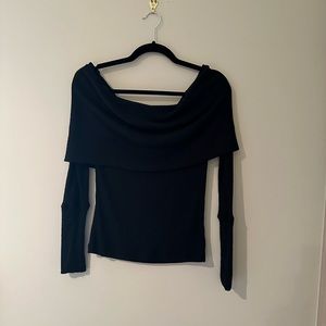 Free People Black Sweater